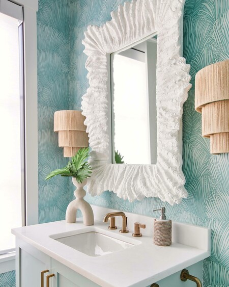 Natural fine abaca rope tightly wrapped over a powder coated metal