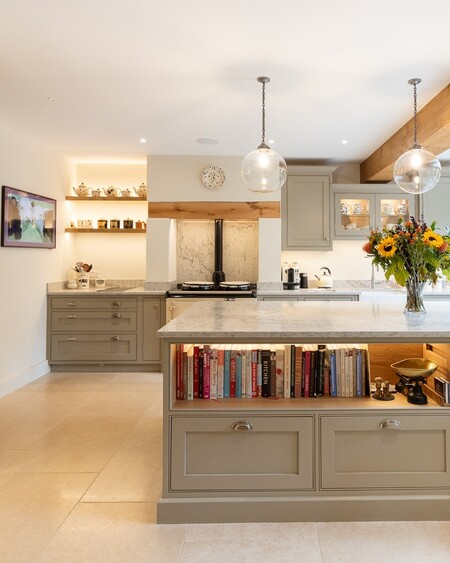 Cocina Farrow Y Ball Farrow And Ball Studio Green Kitchen Units.