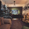 image by into.the.hive containing christmas tree, living room, christmas, couch, television