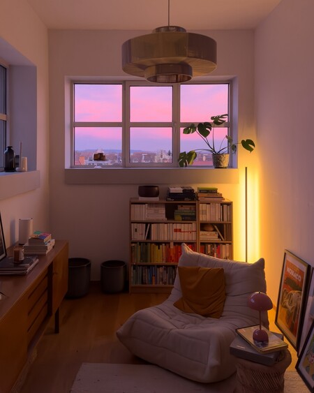 image by salamanderloft containing living room, window, couch, bookcase, room
