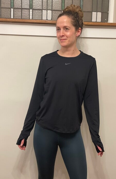 Buy Nike One Classic Women's Dri-FIT Long-Sleeve Top - Black