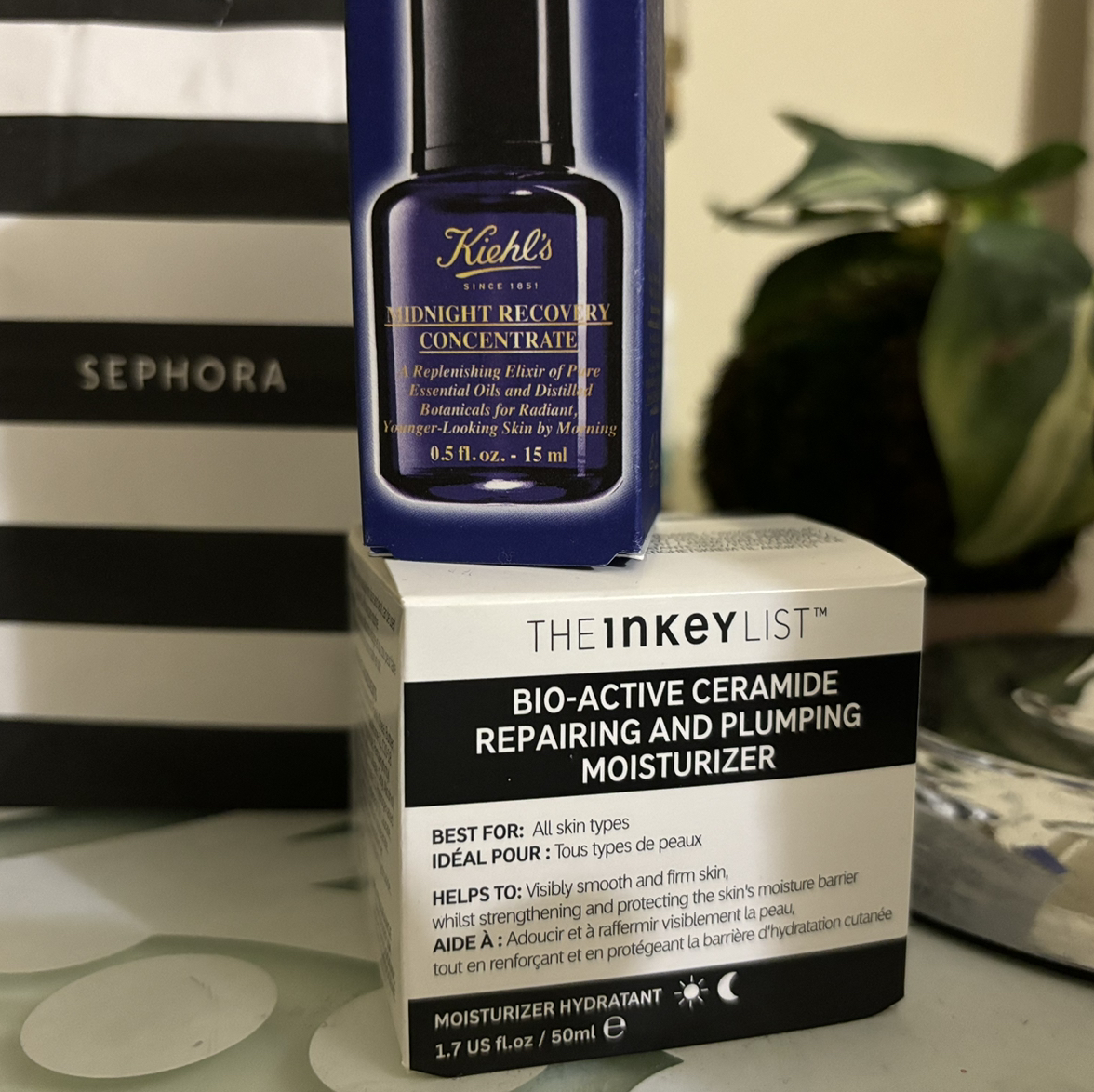 Midnight Recovery Concentrate Moisturizing Face Oil - Kiehl's