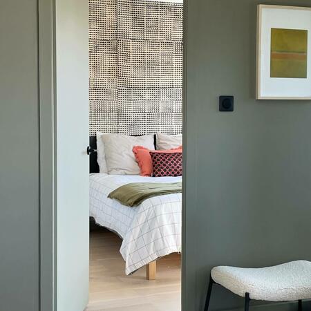 Glasgow - Repose-pieds en tissu bouclette