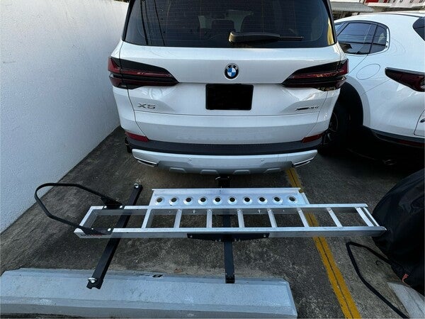 Dirt Bike Carrier w/Chock | Black Widow