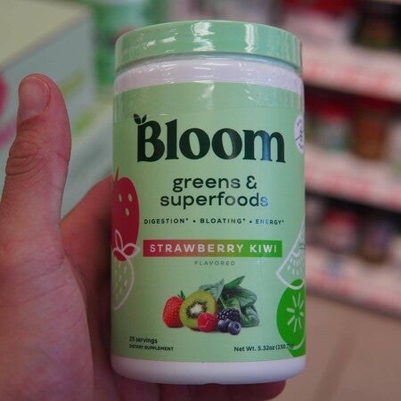 Bloom - Greens & Superfoods, Strawberry Kiwi - 5.32 oz. (25