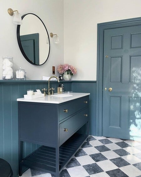 Blue Bathrooms | Farrow \u0026 Ball, image size:450x563