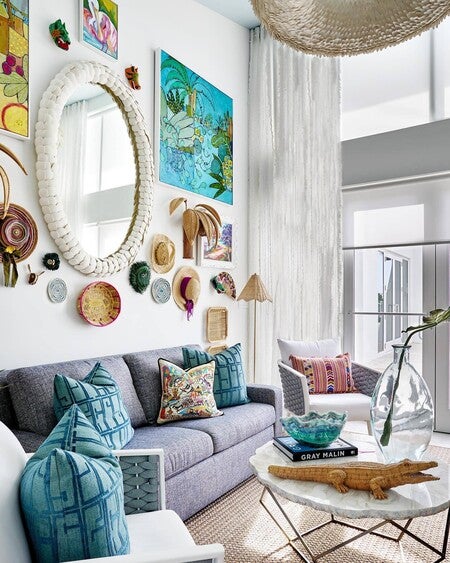 Loren Fossilized Clam Coff Table | PALECEK