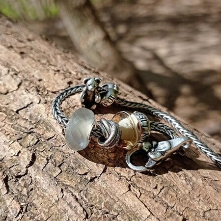 Trollbeads Woodland Bracelet Lock 葉っぱ Trollbeads Woodland Bracelet – marthnickbeads