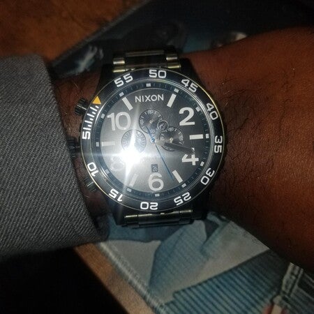 NIXON The 51-30 Chrono ブラック 51-30 Chrono Watch | Black | Men's Stainless Steel – Nixon US