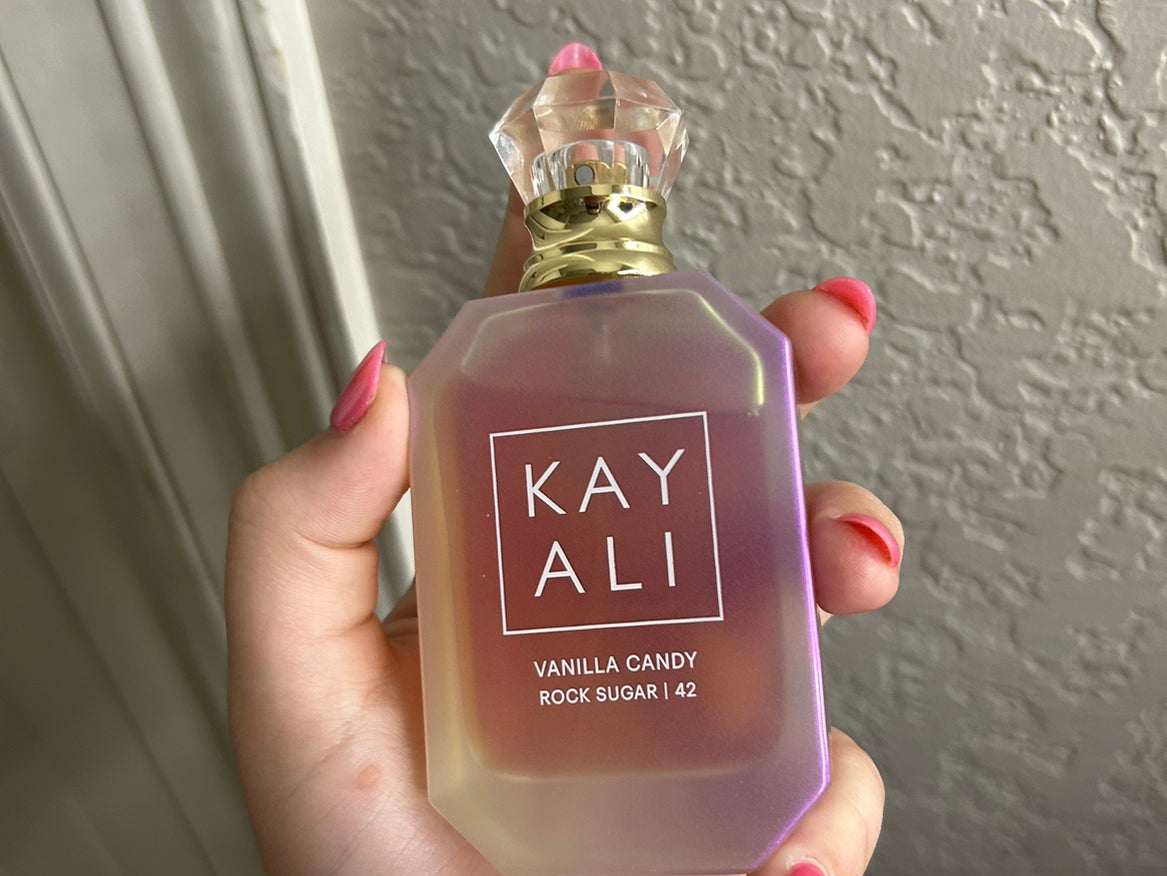 洋書 Kayali vanilla candy rock sugar Sephora VANILLA CANDY ROCK SUGAR | 42 Eau de Parfum Travel Spray