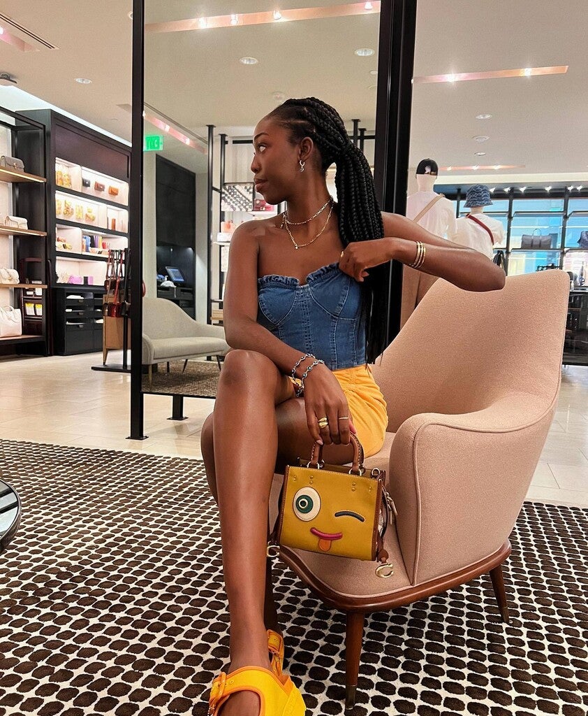 COACH® | Coachies Rogue 17 In Signature Textile Jacquard With Winkie