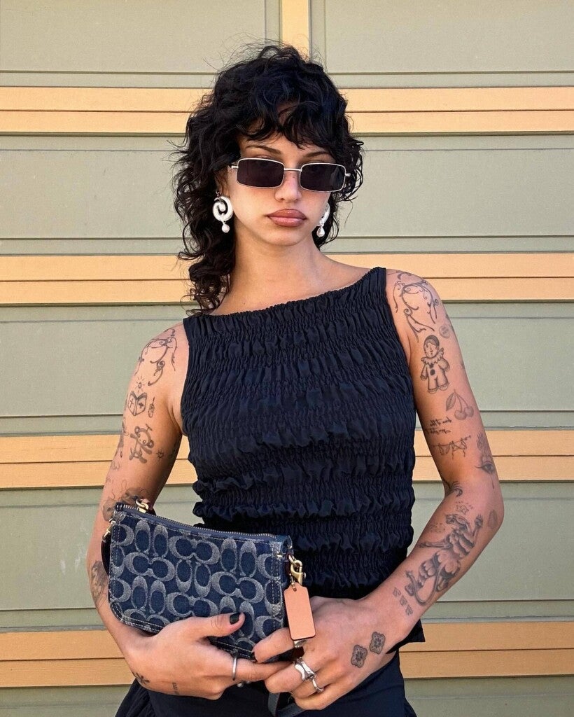 COACH® | Penn Shoulder Bag In Signature Denim