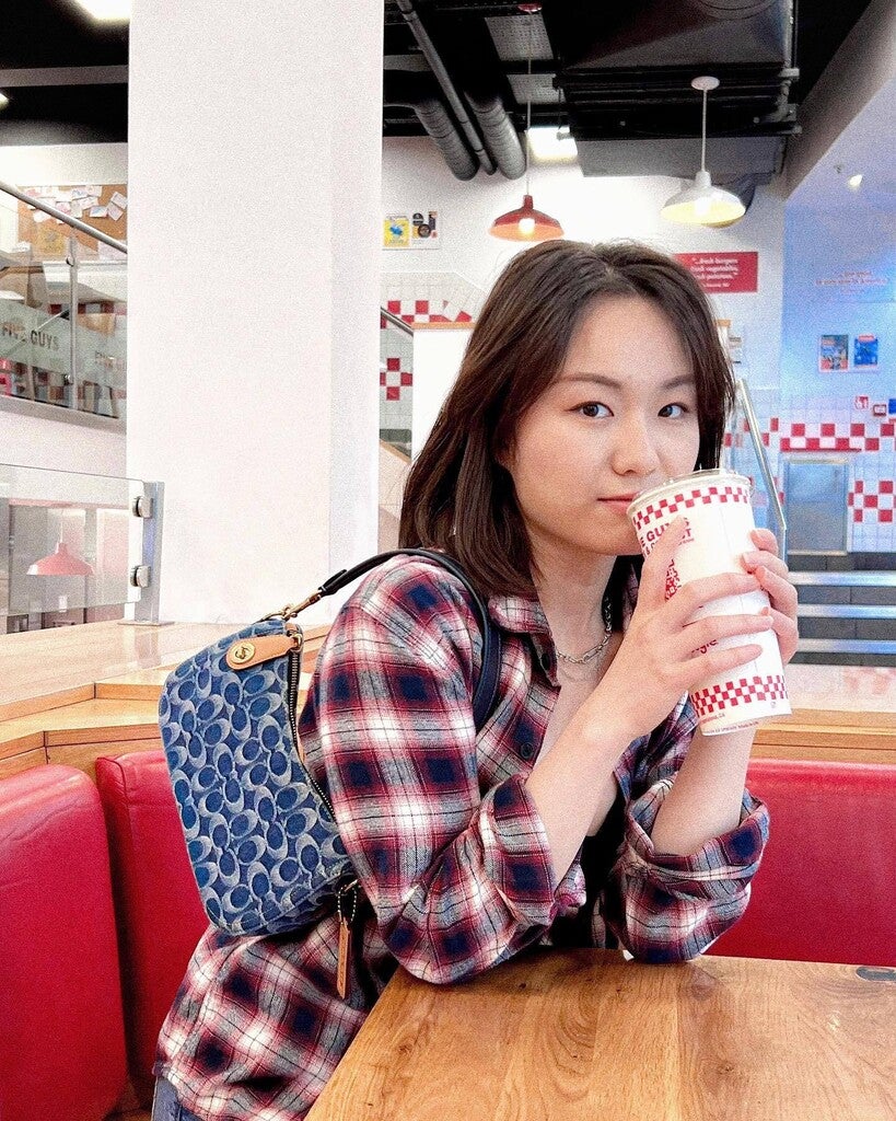 極美品✨️ COACH Swagger Denim 2way shoulder COACH® | Restored Coach Swagger