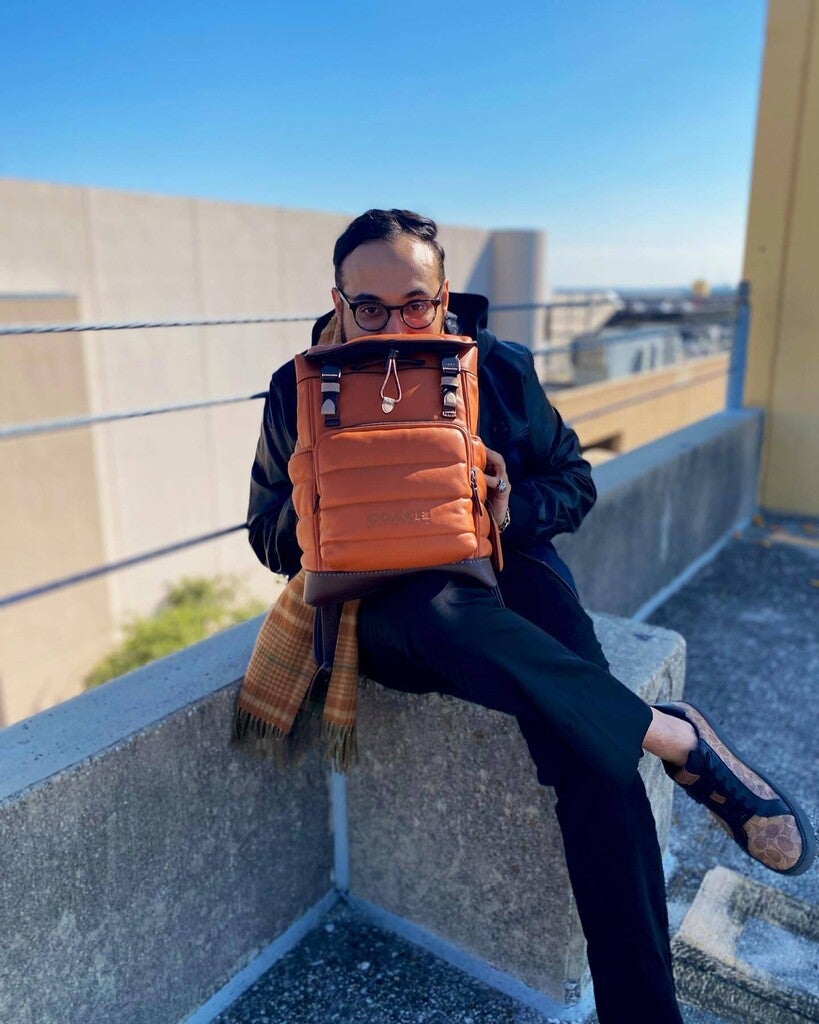 【新品】COACH リーグフラップバックパック　N12121-C6614 COACH® | League Flap Backpack With Quilting