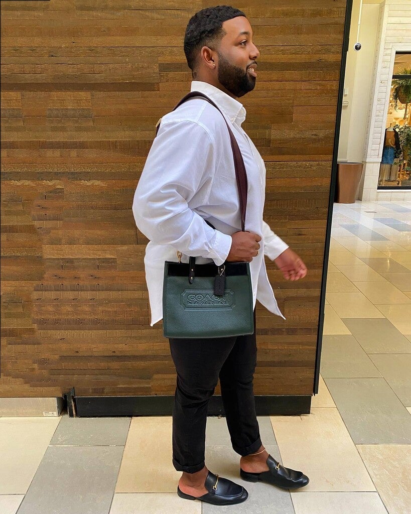 COACH® | Field Tote 30 In Colorblock With Coach Badge