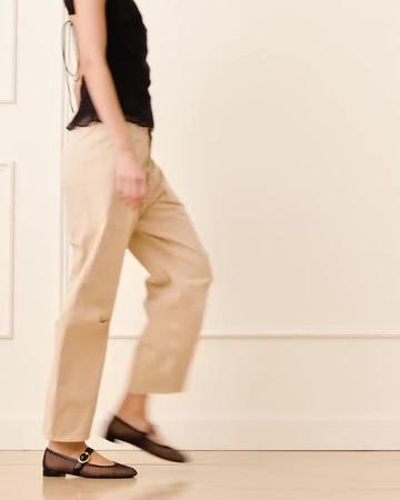 Arabella | Mesh Mary Jane Flats | Stuart Weitzman
