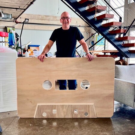 Mix Tape: Circa 1983 by Ken Womack | 3D Cassette Tape Art – Scout