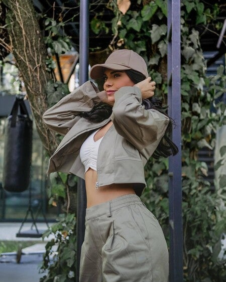 High-Waist Night Out Cargo Trouser - Botanical Green | Alo Yoga