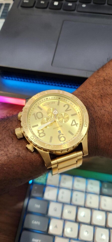 51-30 Chrono Watch | All Gold | Men's Stainless Steel – Nixon CA