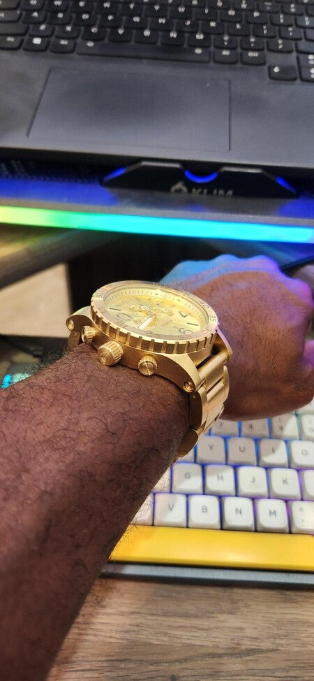 51-30 Chrono Watch | All Gold | Men's Stainless Steel – Nixon CA