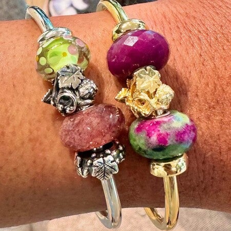 トロールビーズ trollbeads「ルビー（シルバー）」