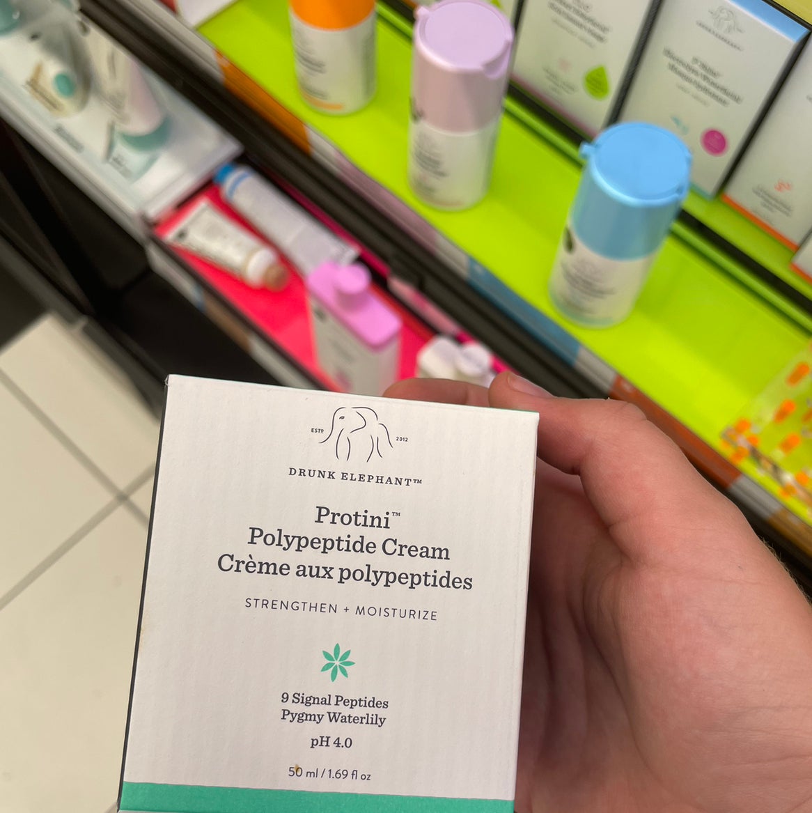 フェイスクリーム Drunk Elephant Protini Polypeptide Cream Protini™ Polypeptide Firming Moisturizer - Drunk Elephant