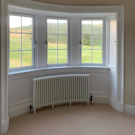 Bay Window Radiator Rt Large Radiators Nordic Oslo, Column Curved