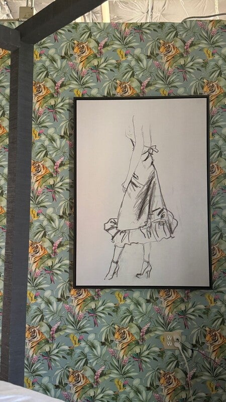Vogue Magazine Fashion Illustration' by Carl Erickson