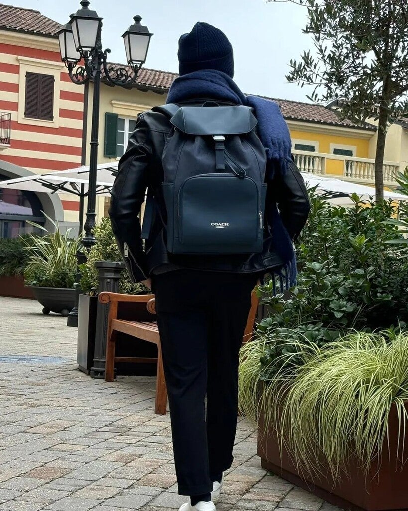 COACH® Outlet | Racer Backpack In Signature Jacquard