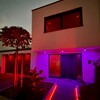 image by kubus.150 containing light, house, building, red, night
