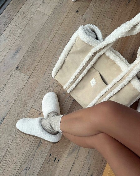 Sherpa Recovery Slipper - Ivory | Alo Yoga