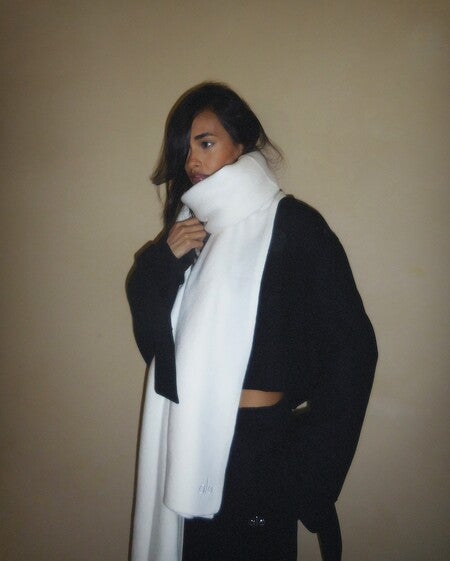 Wool Cropped Metro Trench - Black | Alo Yoga