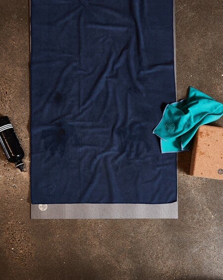 Asciugamano Da Yoga In Microfibra - 183x63 Cm - Antiscivolo Con Punti In Silicone - Foto 7