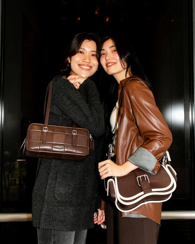 Alter/Ego Satchel Bag In Checkerboard Upcrafted Leather | Coachtopia ™