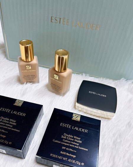 ESTÉE LAUDER Double Wear Soft Glow Matte Double Wear Soft Glow Matte Cushion Makeup SPF 36 + Refill | Estée