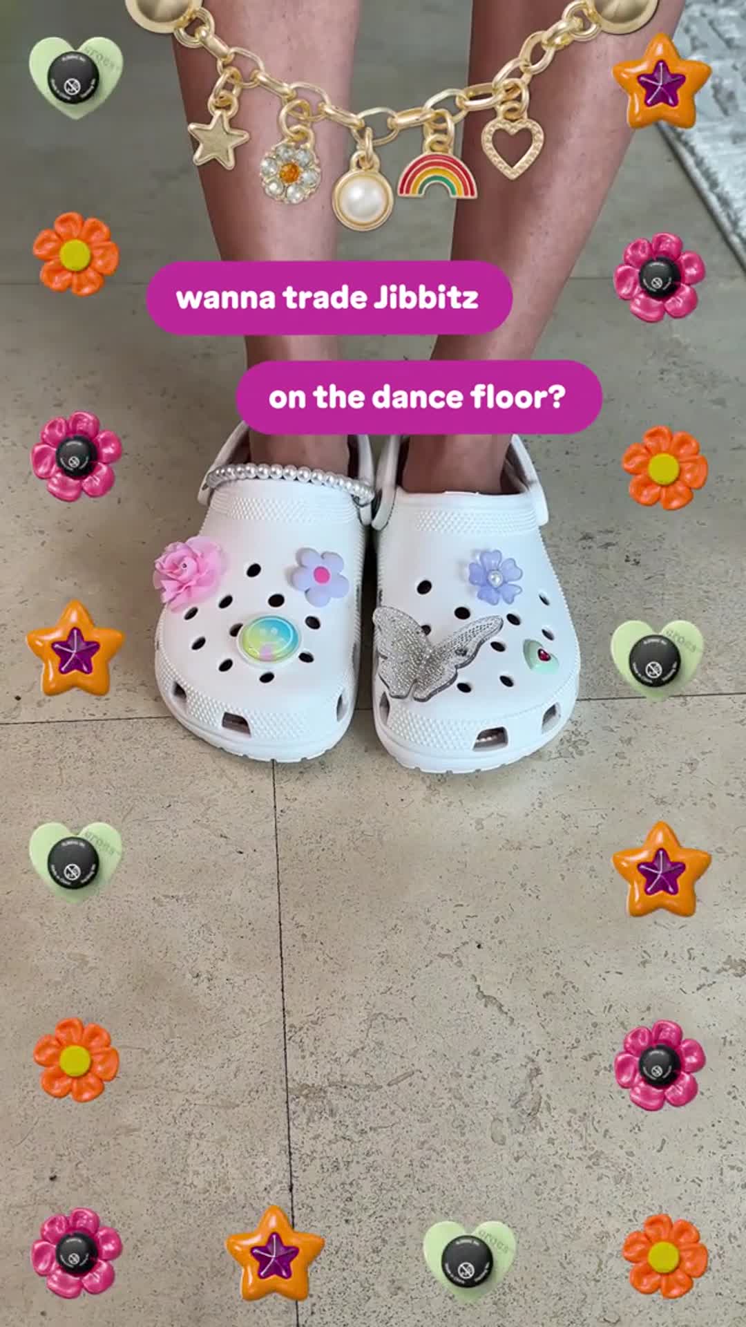 Dainty Pearl Jewelry 5 Pack Jibbitz™ charms - Crocs