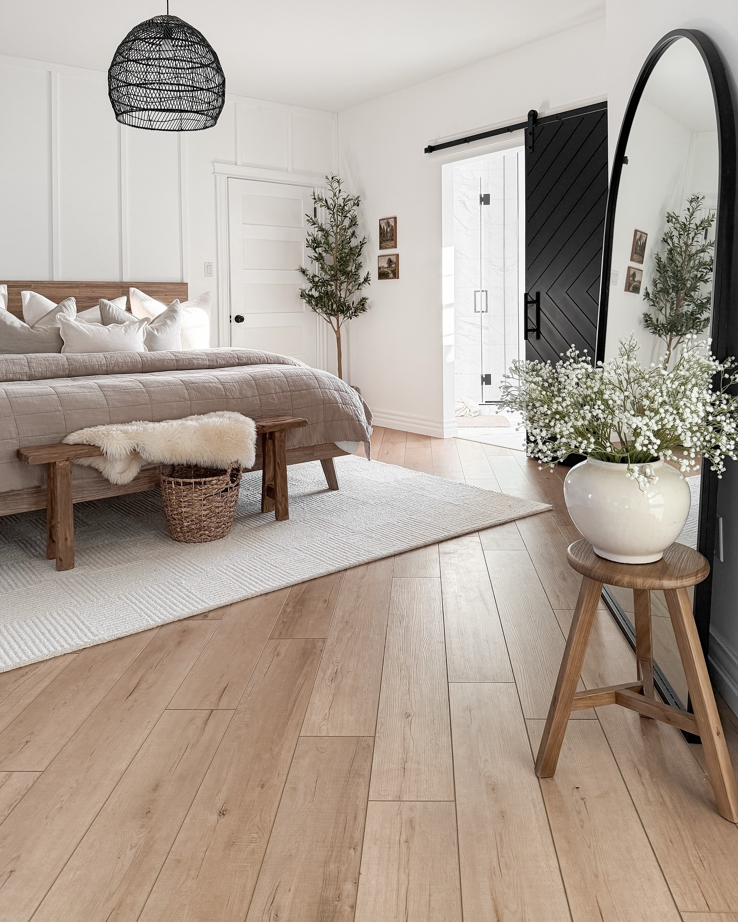 Ivory Grid Textured 9 x 12 Wool Rug | Clyde Collection | Article