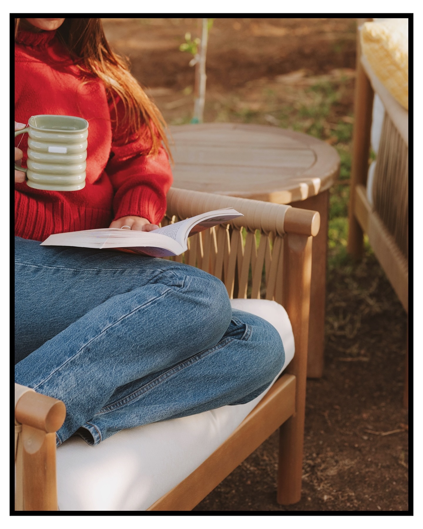 Daphne Solid Wood Outdoor Side Table | Article