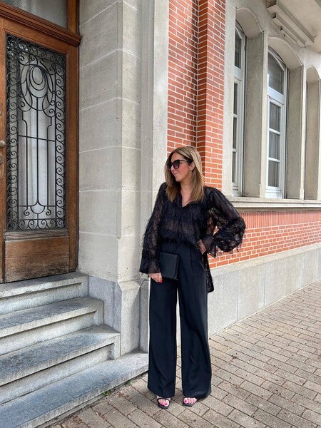 新品☆argue BUFFY VINTAGE PANTS/BLACK argue BUFFY VINTAGE PANTS/BLACK