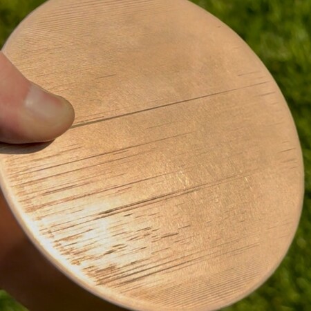 1 Barre Ronde En Alliage Cuivre Tellure C14500 - Diamètre 8 Mm X Longueur 100 Mm - Pour Usinage, Bricolage, Modélisme - 10