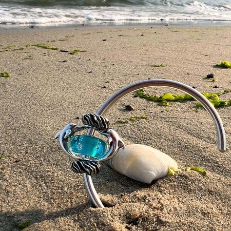 Trollbeads LAA 925 Sterling Silver Big Fish Foxtail Chain
