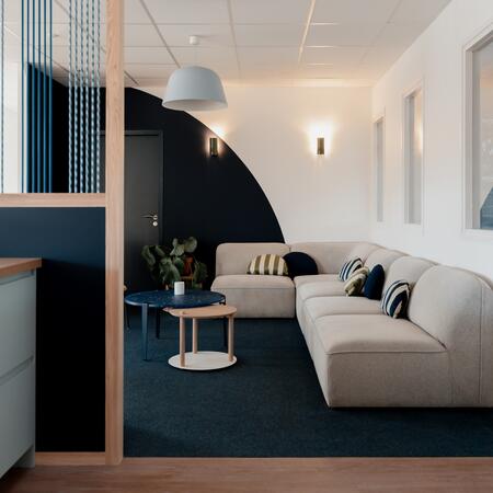 Noor - Angle réversible pour canapé modulable en tissu