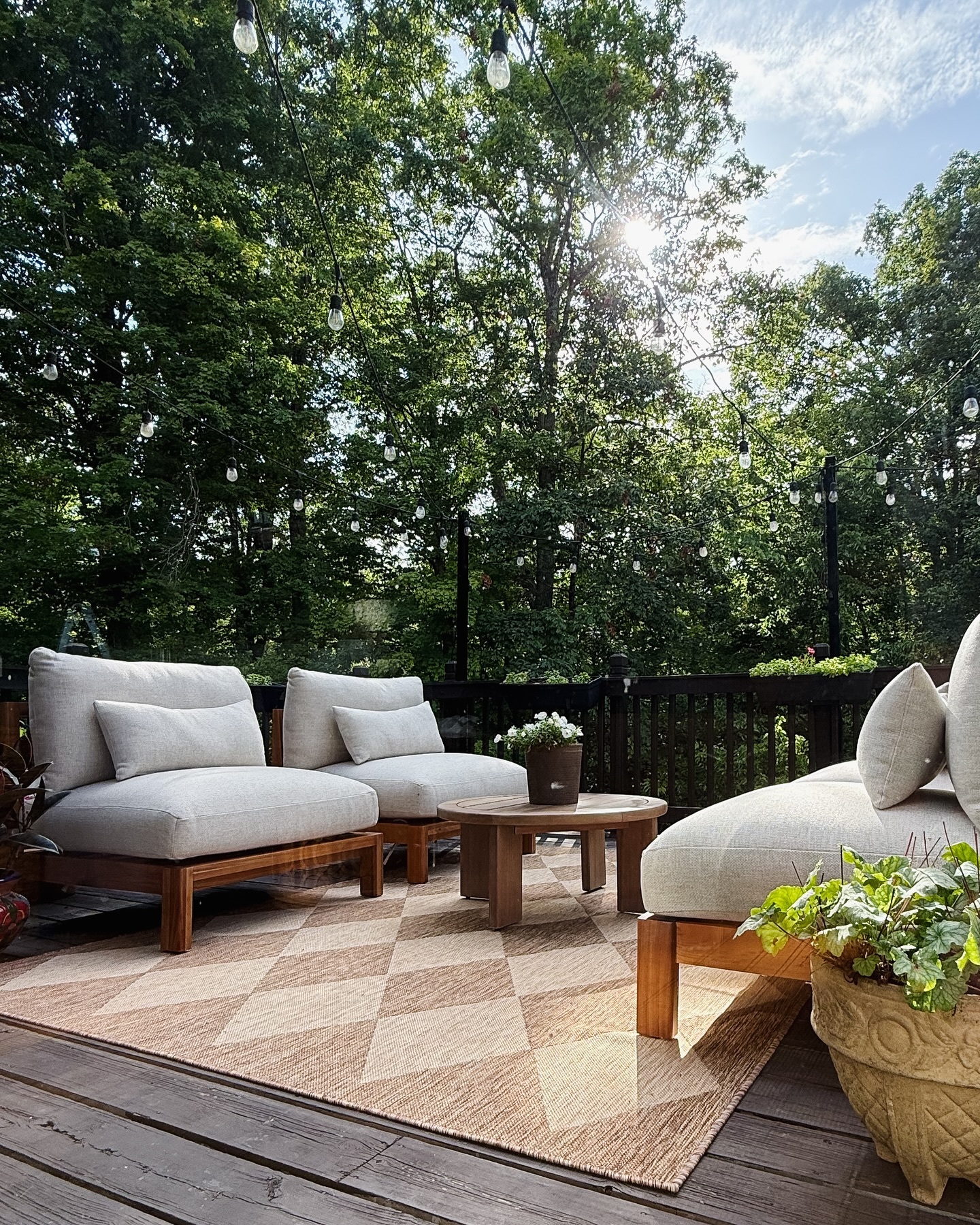 Daphne Solid Wood Outdoor Coffee Table | Article