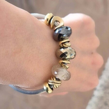 トロールビーズ ゴールデン ルチルクォーツ・ビーズ ゴールデン ルチルクォーツ・ビーズ – トロールビーズ