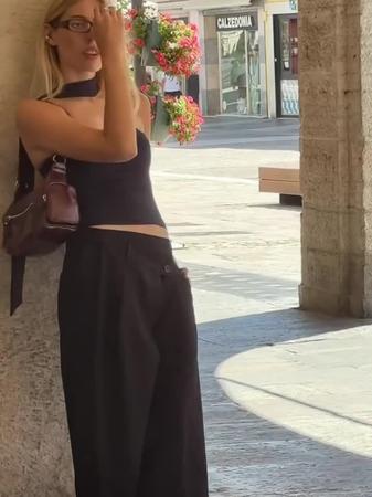 Pantalón balloon parachute técnico