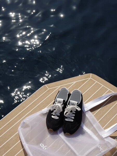 ALO Sunset Sneaker - Black