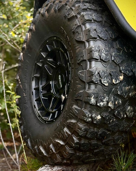 YKYK Amazon.com: Exmark 142-4438 Black Rim Wheel and Tire Z
