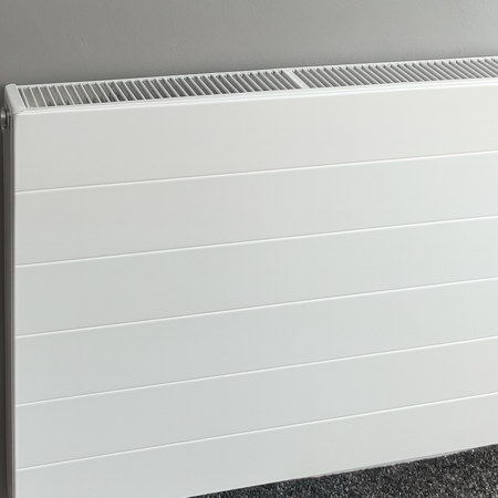 Nordic Linea, Double Flat Panel Radiator, White, 400mm x 1200mm