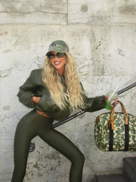 7/8 High-Waist Airlift Legging - Bluestone