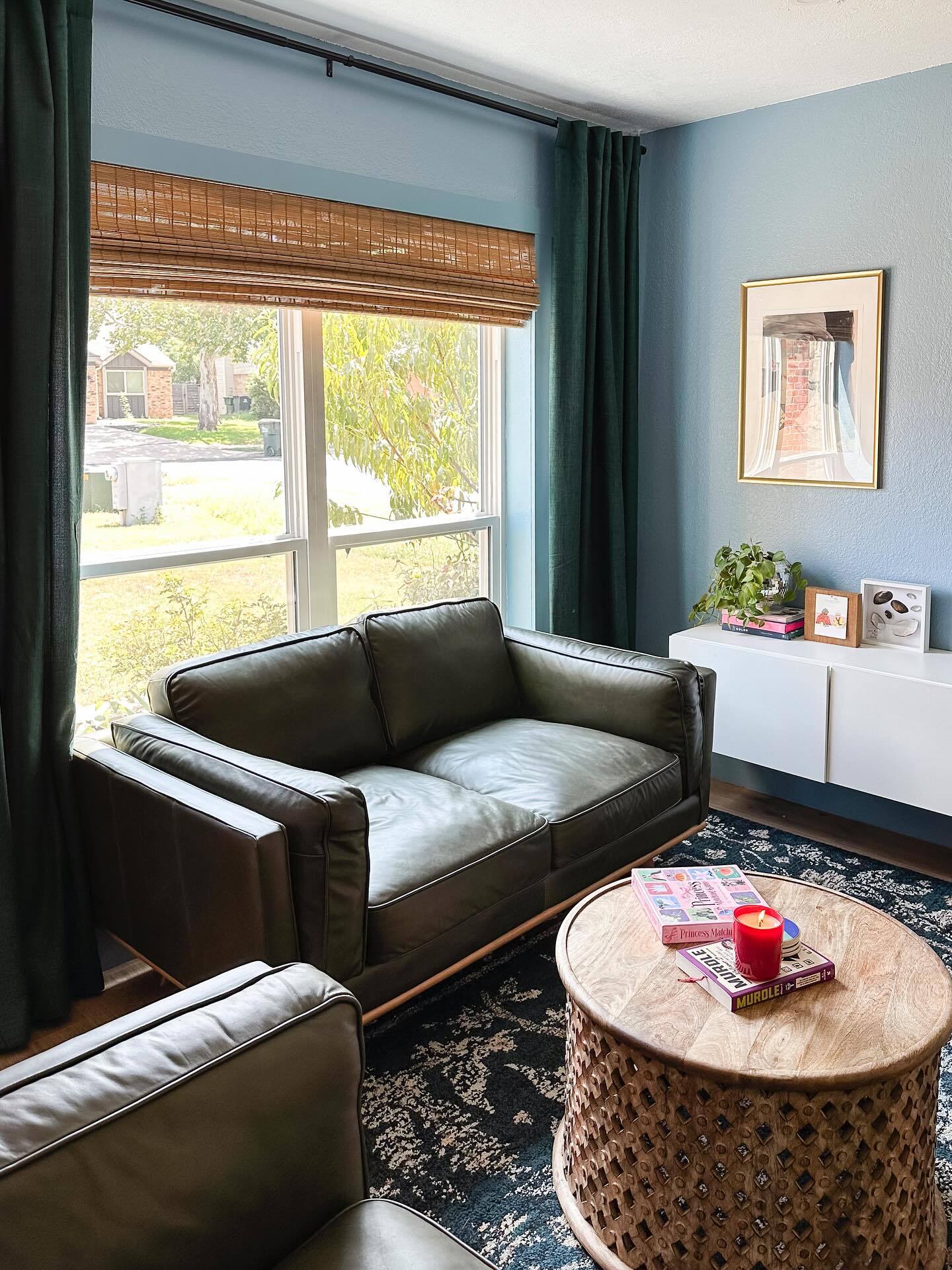 Timber Light Gray Fabric Honey Oak Base 2 Seater Loveseat Sofa